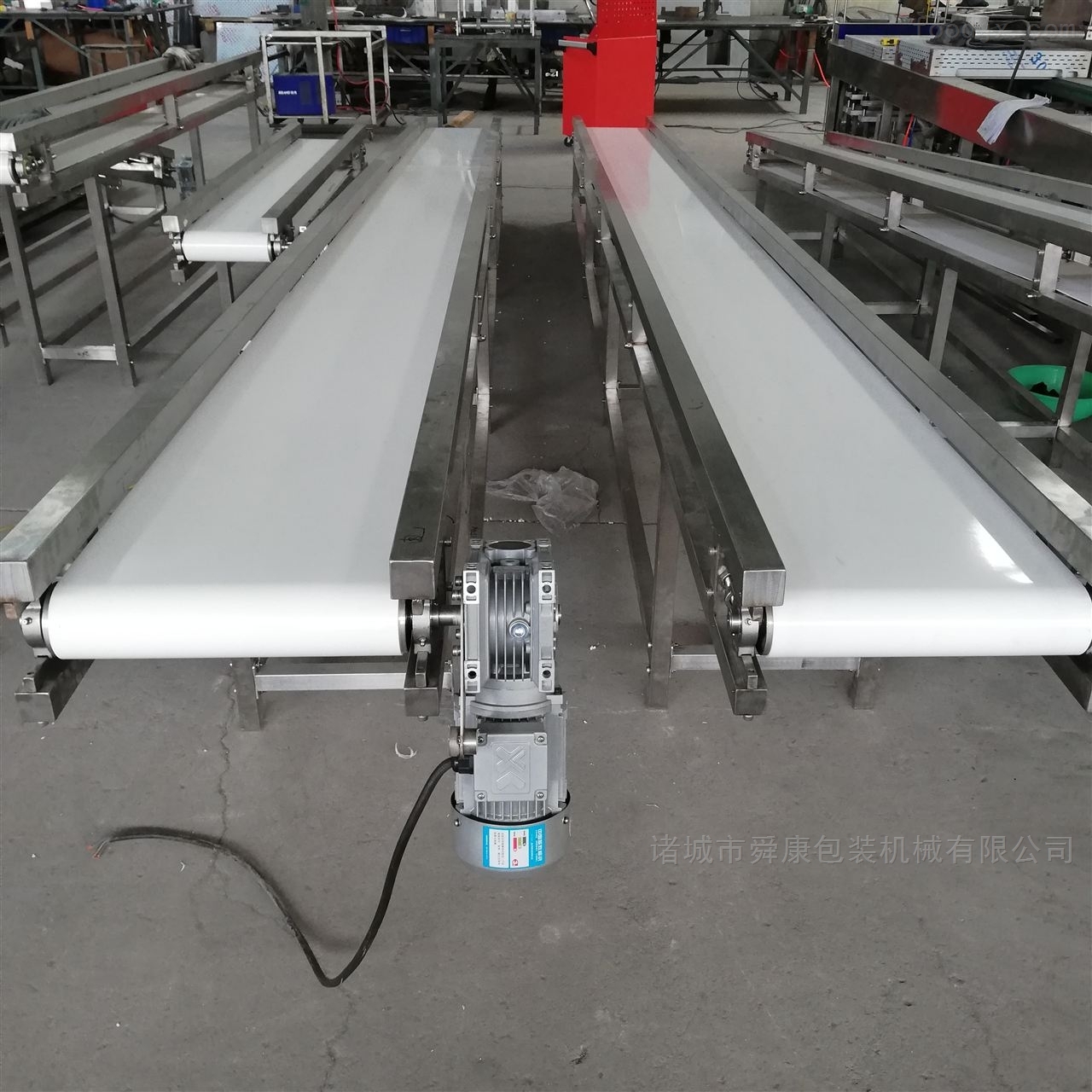 支持定制轻型皮带输送机 高品质pu皮带输送机